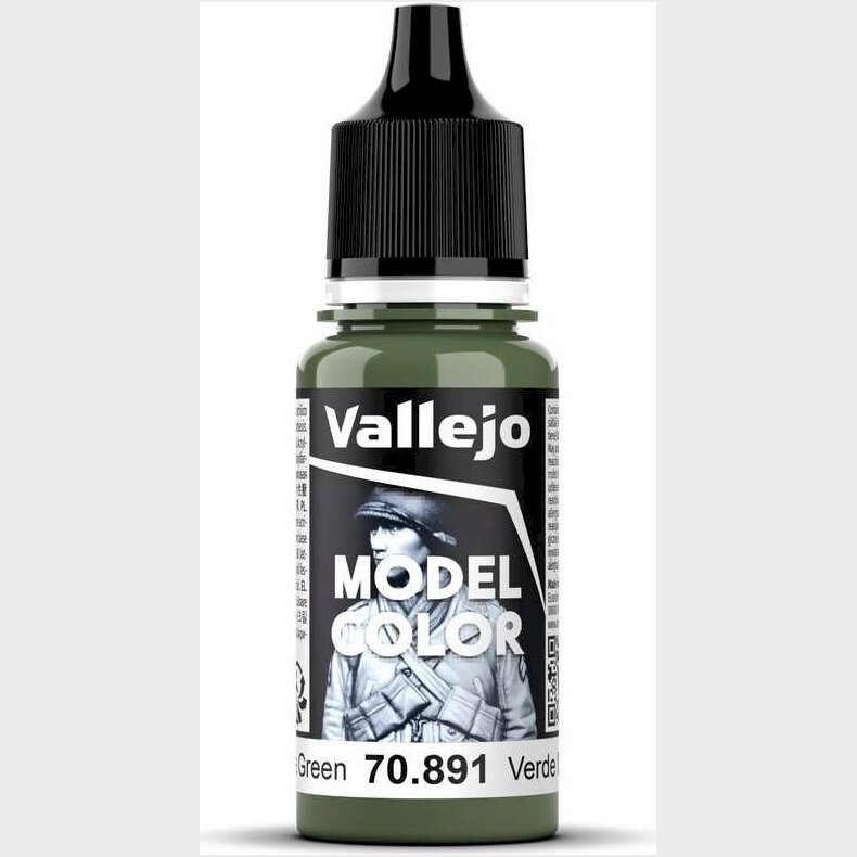 Vallejo - Model Color - Intermediate Green Mat - 17-18 Ml - 70891