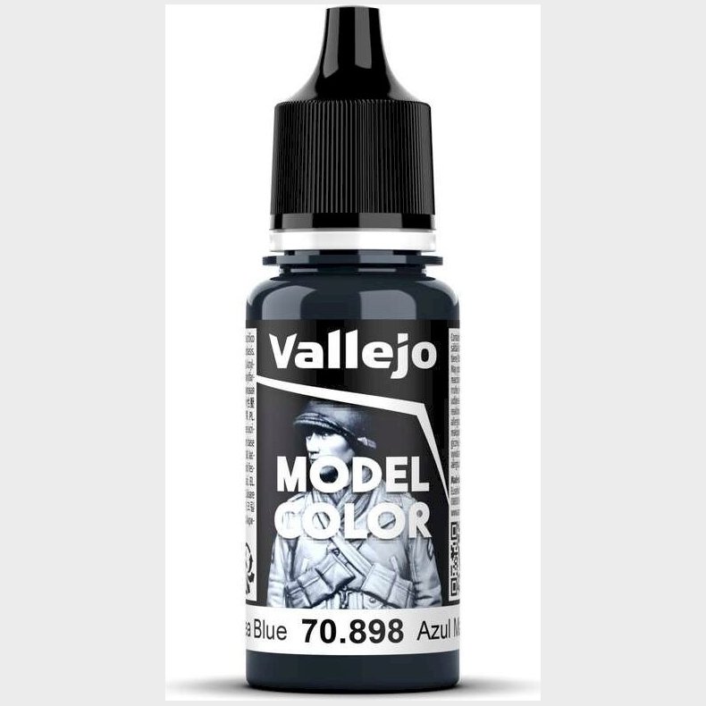 Vallejo - Model Color - Dark Sea Blue Mat - 17-18 Ml - 70898