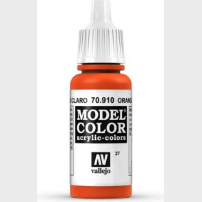 Vallejo - Model Color - Orange Red Mat - 17 Ml - 70910