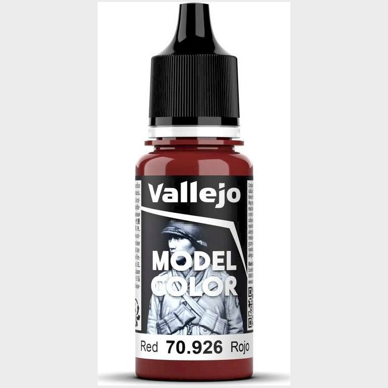 Vallejo - Model Color - Red Mat - 17-18 Ml - 70926