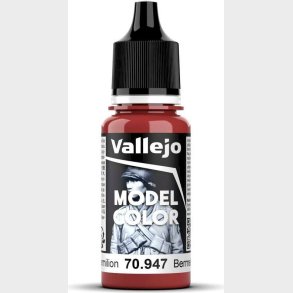 Vallejo - Model Color - Dark Vermilion Mat - 17-18 Ml - 70947