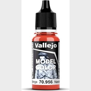 Vallejo - Model Color - Clear Orange Mat - 17-18 Ml - 70956