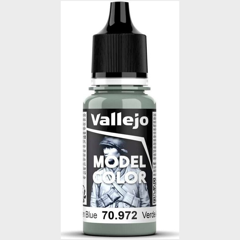 Vallejo - Model Color - Light Green Blue Mat - 17-18 Ml - 70972