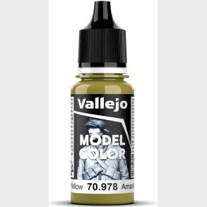 Vallejo - Model Color - Dark Yellow Mat - 17-18 Ml - 70978