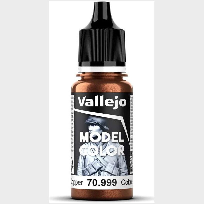 Vallejo - Model Color - Copper Metallic - 17-18 Ml - 70999