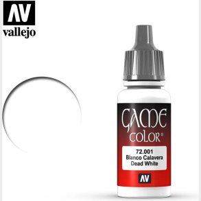 Vallejo - Game Color - Dead White Mat - 18 Ml - 72001