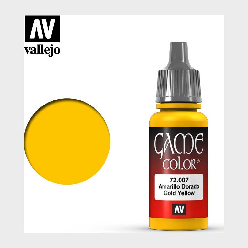 Vallejo - Game Color - God Yellow Mat - 18 Ml - 72007
