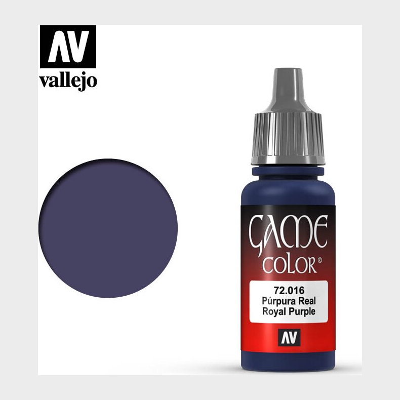 Vallejo - Game Color - Royal Purple Mat - 18 Ml - 72016