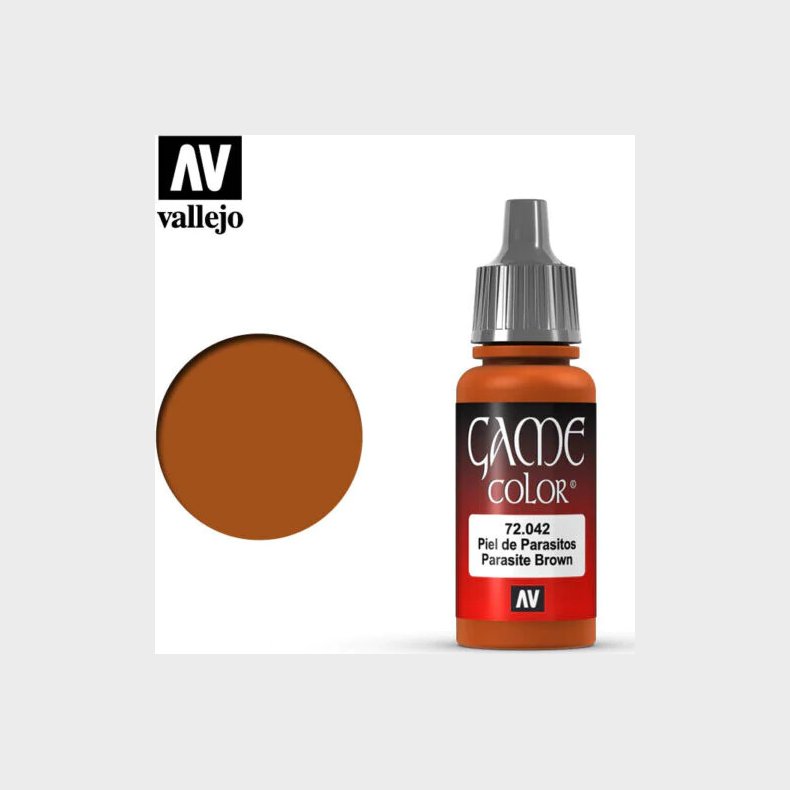 Vallejo - Game Color - Parasite Brown Mat - 18 Ml - 72042