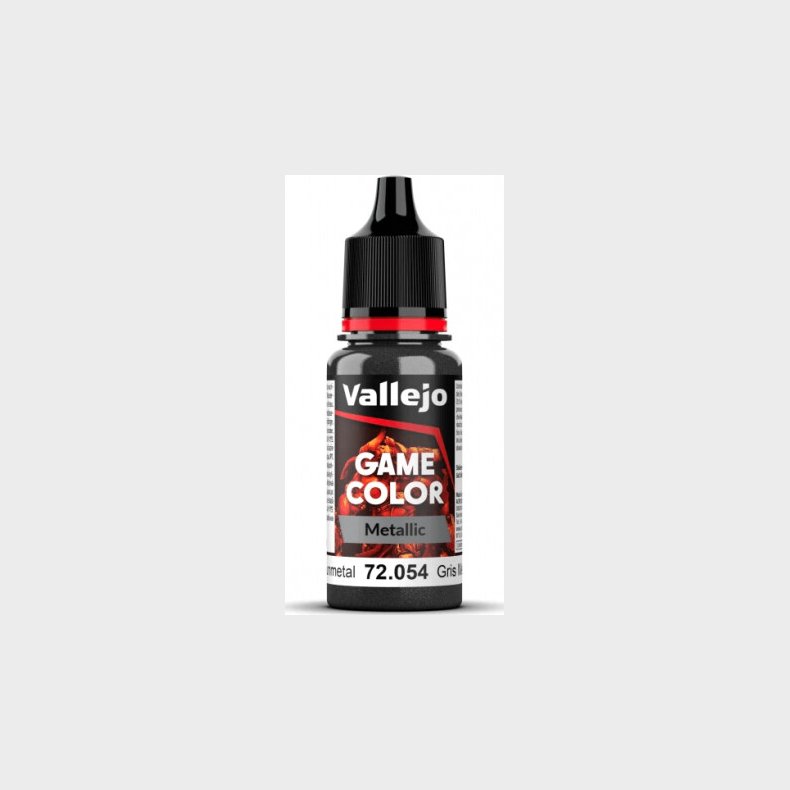 Vallejo - Game Color - Gunmetal Metallic - 18 Ml - 72054