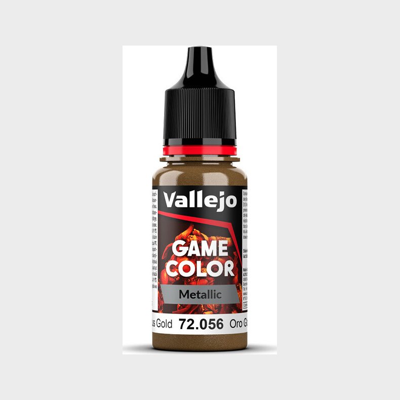 Vallejo - Game Color - Glorious Gold Metallic - 18 Ml - 72056