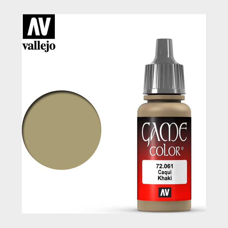 Vallejo - Game Color - Khaki Mat - 18 Ml - 72061
