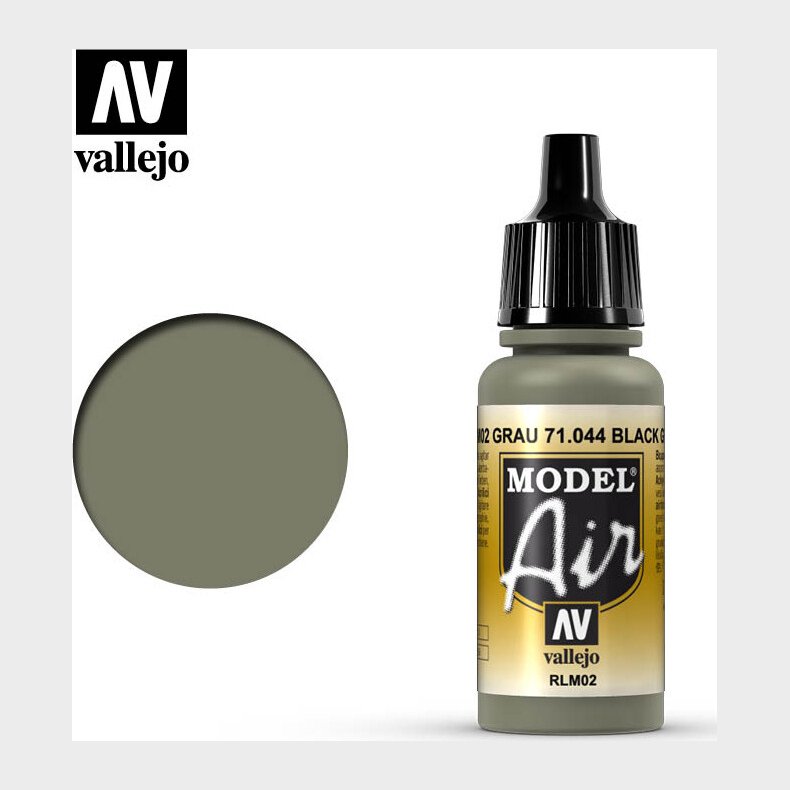 Vallejo - Model Air - Grey Rlm02 Mat - 17 Ml - 71044
