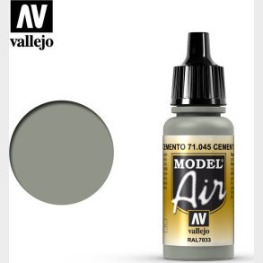 Vallejo - Model Air - Cement Grey Mat - 17 Ml - 71045