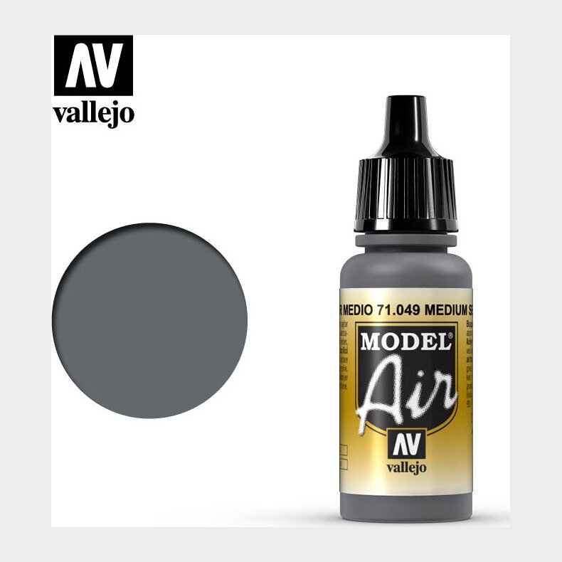 Vallejo - Model Air - Sea Grey Mat - 17 Ml - 71049