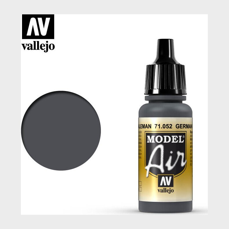 Vallejo - Model Air - Anthracite Grey Mat - 17 Ml - 71052