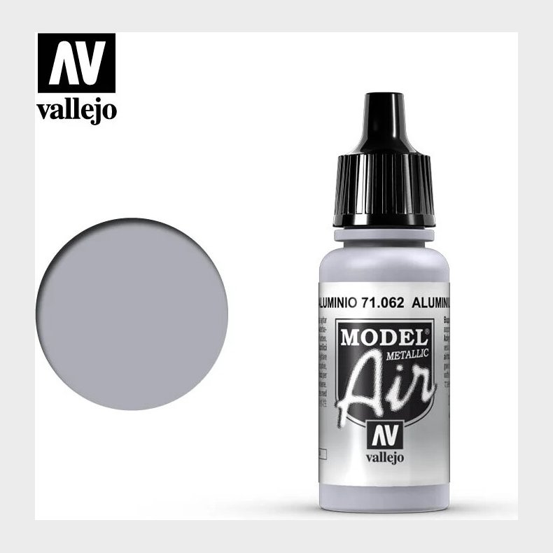 Vallejo - Model Air - Aluminium Metallic - 17 Ml - 71062