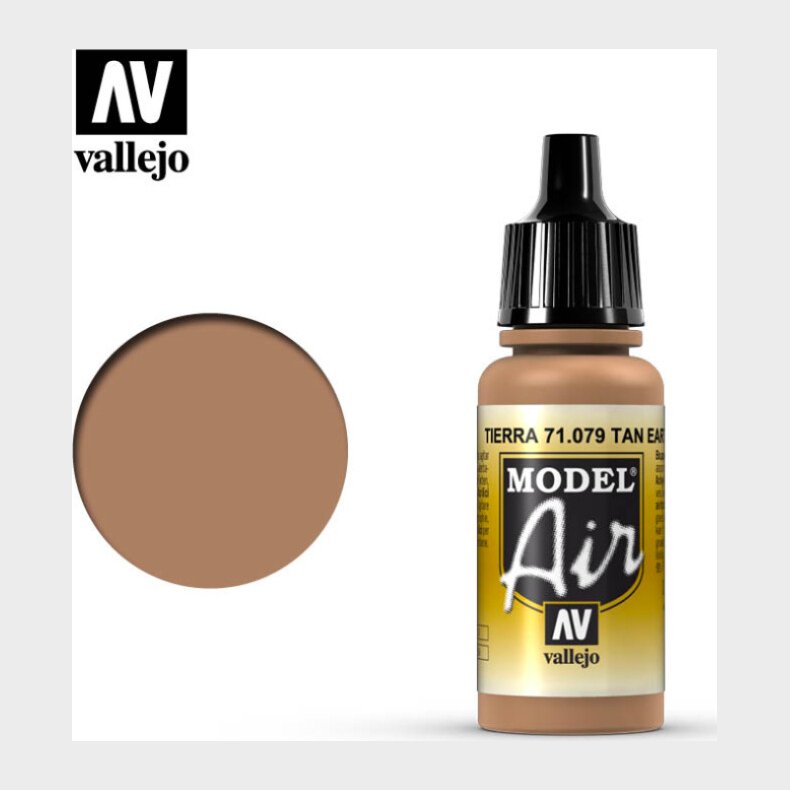 Vallejo - Model Air - Tan Earth Mat - 17 Ml - 71079