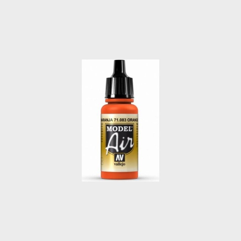 Vallejo - Model Air - Orange Mat - 17 Ml - 71083