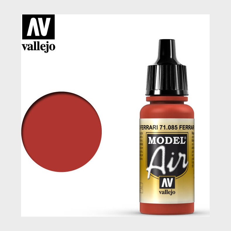 Vallejo - Model Air - Italian Red Mat - 17 Ml - 71085
