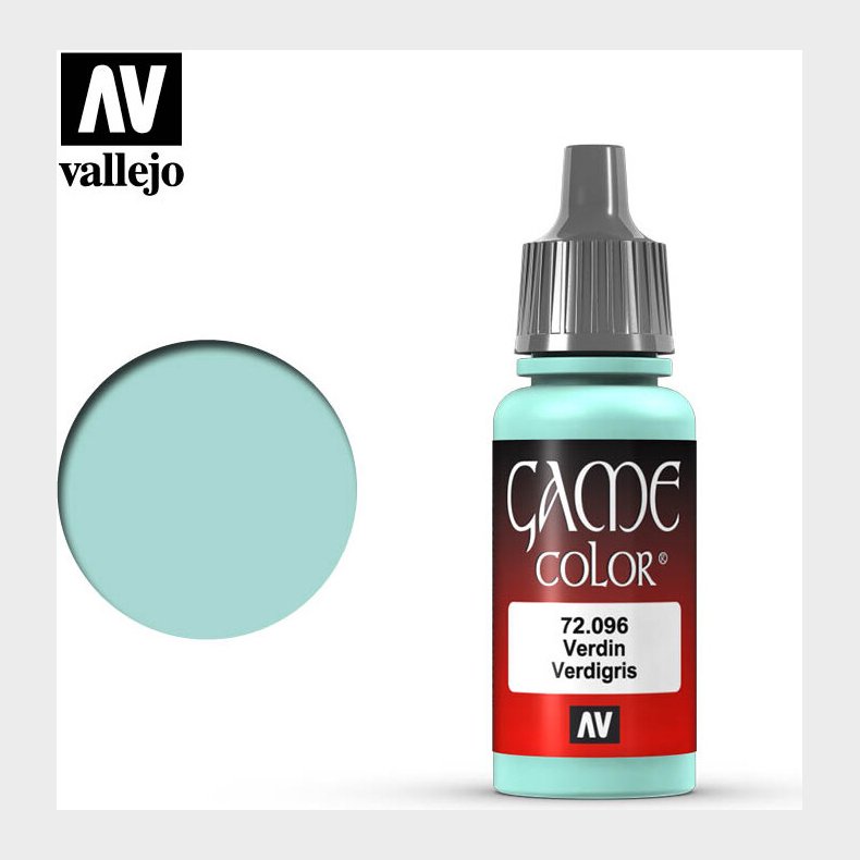 Vallejo - Game Color - Verdigris Mat - 18 Ml - 72096