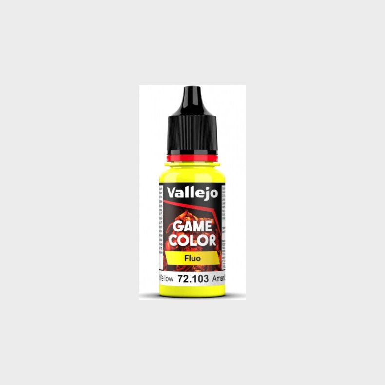Vallejo - Game Color - Fluorescent Yellow - 18 Ml - 72103