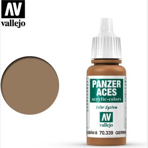 Vallejo - Panzer Aces - Feldgrey Ii Highlights Mat - 17 Ml - 70339