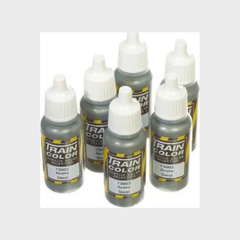 Vallejo - Train Color - Steel - 17 Ml - 73003