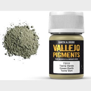 Vallejo - Pigments - Green Earth - 35 Ml - 73111