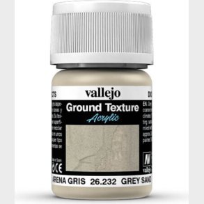 Vallejo - Ground Texture - Grey Sand - 30 Ml - 26232