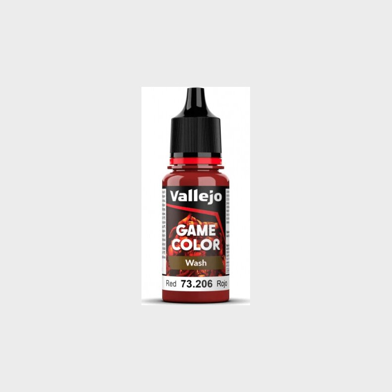 Vallejo - Game Color - Wash - Red - 18 Ml - 73206