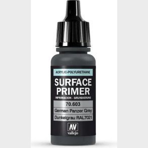 Vallejo - Surface Primer - Dunkelgrau Ral7021 - 17 Ml - 70603