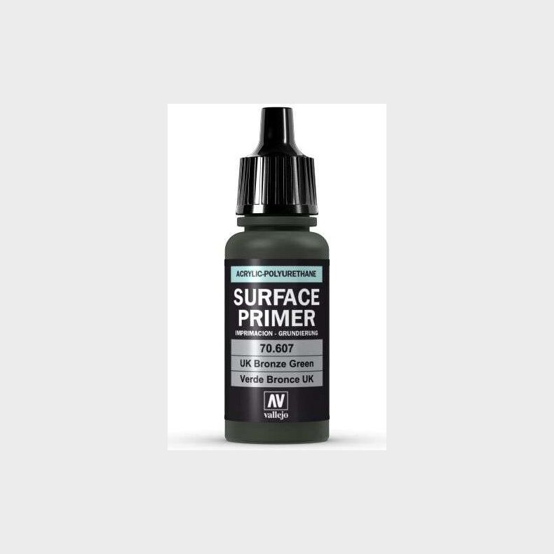 Vallejo - Surface Primer - Uk Bronze Green - 17 Ml - 70607