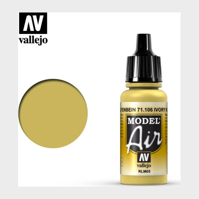Vallejo - Model Air - Ivory Rlm05 Mat - 17 Ml - 71106