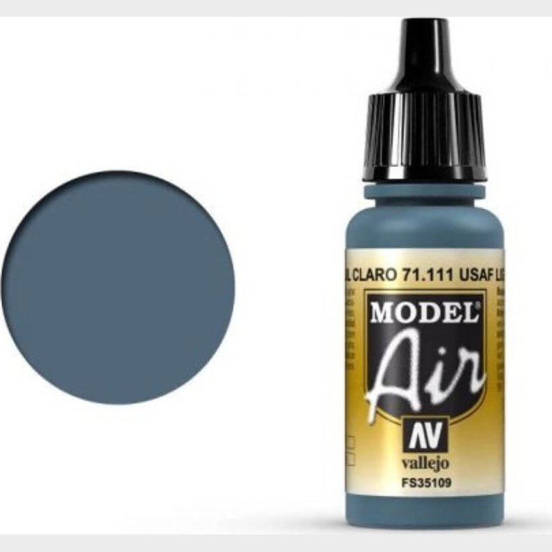 Vallejo - Model Air - Usaf Light Blue Mat - 17 Ml - 71111