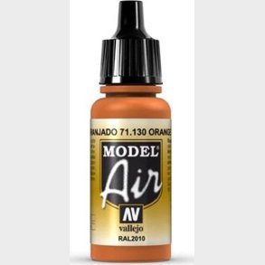 Vallejo - Model Air - Orange Rust Mat - 17 Ml - 71130
