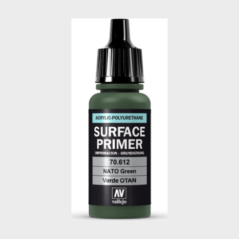 Vallejo - Surface Primer - Nato Green Fs34094 - 17 Ml - 70612