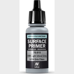 Vallejo - Surface Primer - Usn Light Ghost Grey Fs36375 - 17 Ml - 70615