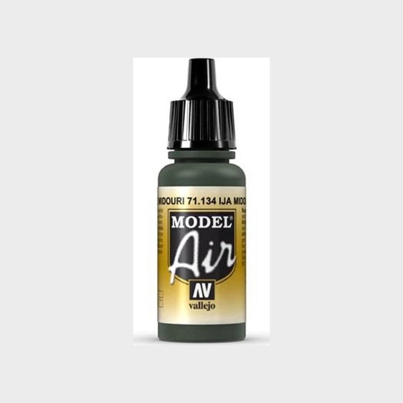 Vallejo - Model Air - Ija Midouri Green Mat - 17 Ml - 71134