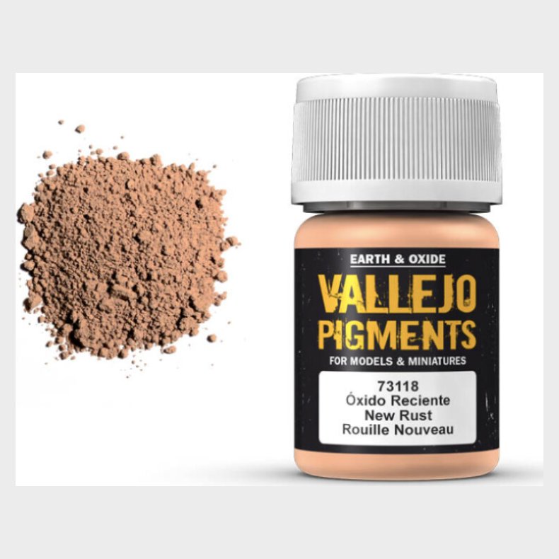 Vallejo - Pigments - Fresh Rust - 30 Ml - 73118
