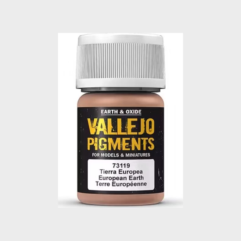 Vallejo - Pigments - European Earth - 30 Ml - 73119