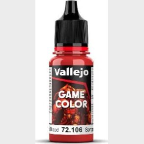 Vallejo - Game Color - Scarlett Blood Mat - 18 Ml - 72106