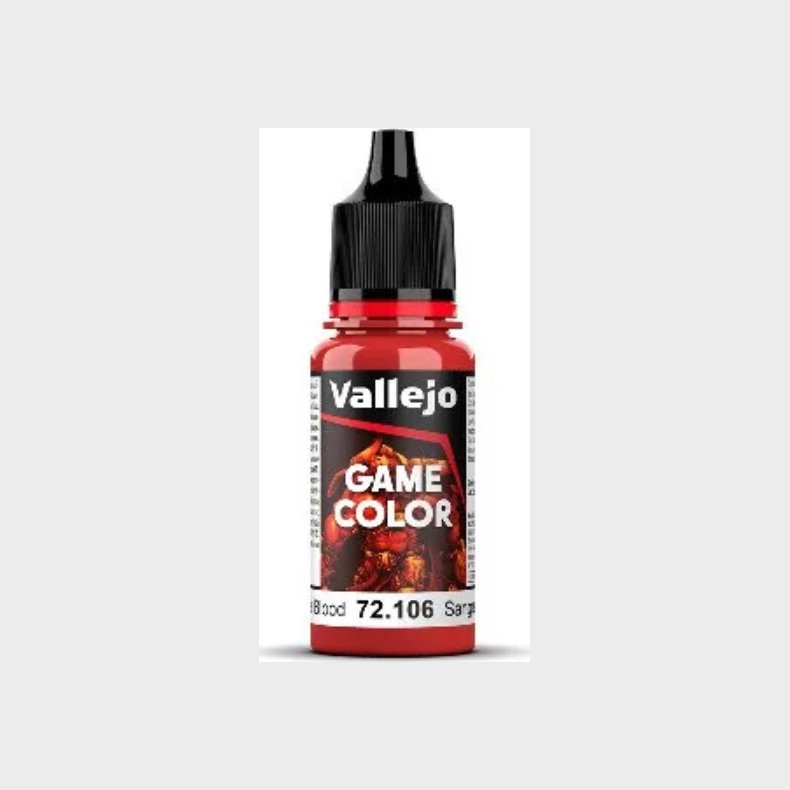 Vallejo - Game Color - Scarlett Blood Mat - 18 Ml - 72106