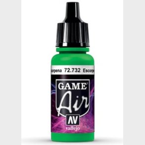 Vallejo - Game Air - Scorpy Green Mat - 17 Ml - 72732