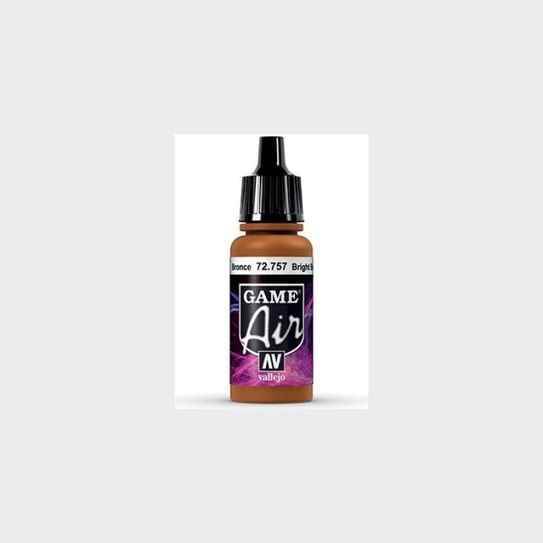 Vallejo - Game Air - Bright Bronze Mat - 17 Ml - 72757