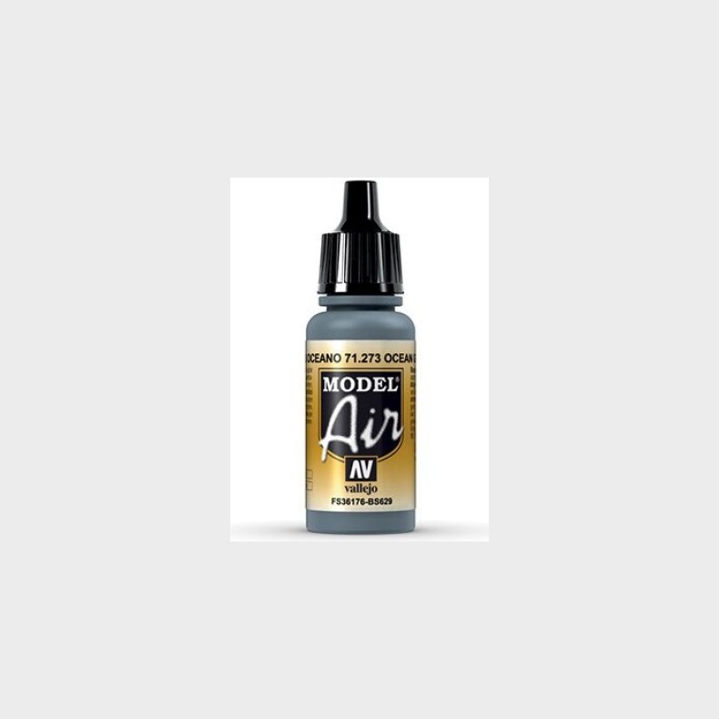 Vallejo - Model Air - Ocean Grey Mat - 17 Ml - 71273