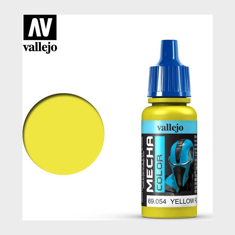 Vallejo - Mecha Color - Yellow Fluorescent 17 Ml. - 69054 -