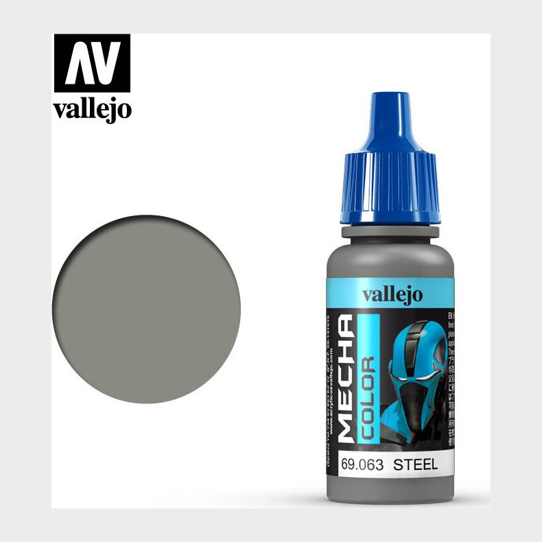 Vallejo - Mecha Color - Steel - 17 Ml - 69063