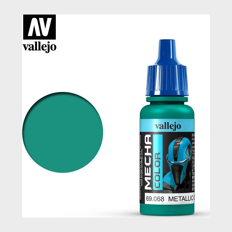 Vallejo - Mecha Color - Metallic Green - 17 Ml - 69068