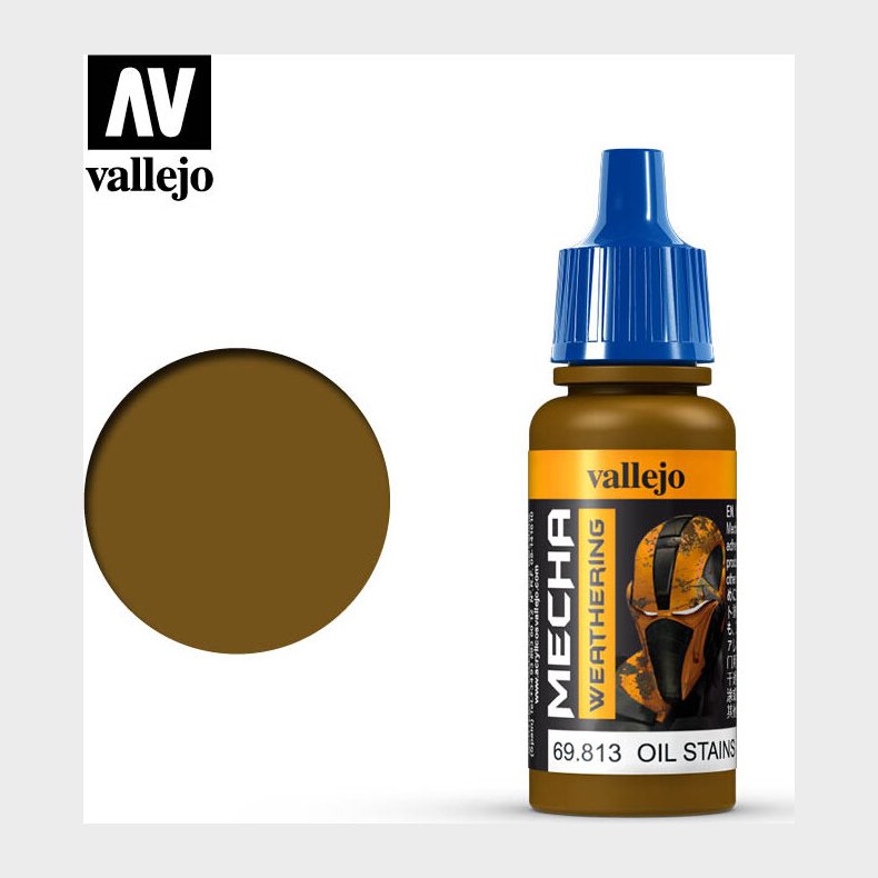 Vallejo - Mecha Weathering - Oil Stains Gloss - 17 Ml - 69813